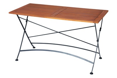 Home&More, Home and More Bankon Klapptisch Ange, Home and More Balkon-Klapptisch Ange Akazienholz | 125 × 60 × 74 cm