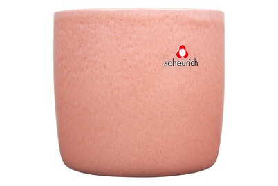 undefined, Übertopf ROCCIA, Scheurich Übertopf Solido Rosa | 12.9 × 12.9 cm | 1.2 l