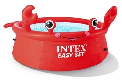 Intex, Intex Happy Crab Easy Set Pool, 