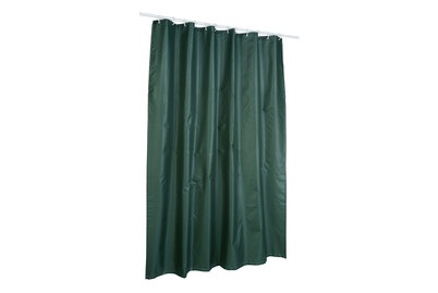 Spirella, SPIRELLA Duschvorhang TEXTIL, Spirella Duschvorhang Textil Grün | 180 × 200 cm