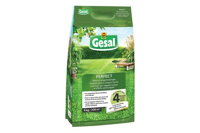 Gesal, Gesal Rasen-Langzeitdünger PERFECT 6 kg, Gesal Rasen-Langzeitdünger Perfect | 6 kg | 200 m²