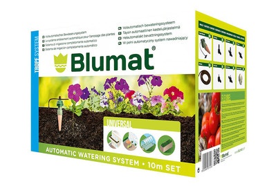 Blumat, Blumat - Bewässerungs-Set TROPF-BLUMAT 10M - grün - 22.5/33/22.5 cm, Blumat Tropf-Blumat Set | 10 m