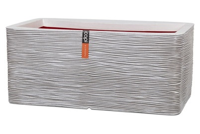 CAPI, CAPI Topf RIB QUADRO, Capi Pflanzgefäss RIB Quadro | 73 × 39 × 32 cm | 77 l