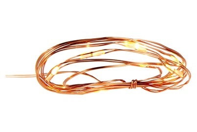 undefined, Lichterkette DRAHT KUPFER 100 cm 10 LED, 