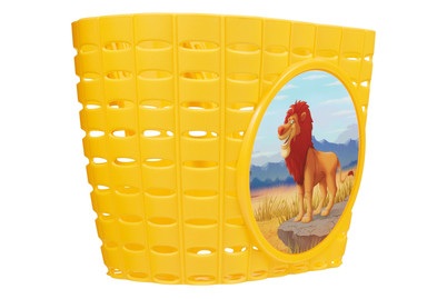 Widek, Animal Kingdom Kinder Fahrradkorb, Widek Kinderkorb Animal Kingdom Gelb | 3.25 l