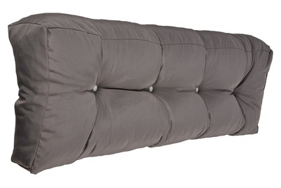 Doppler, DOPPLER PALETTEN-RUECKENKISSEN Anthrazit, 