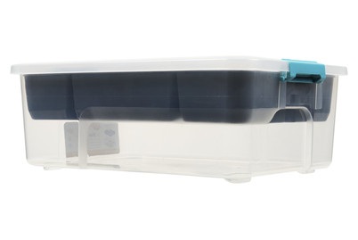 undefined, Ablagebox SORT IT 30.5 L, Ezystorage Ablagebox Sort IT | 30.5 x 21.5 x 11.5 cm | 5 l