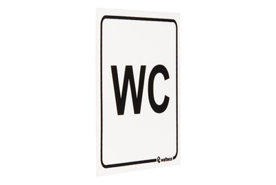 NoName, Aufkleber - WC, 