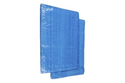 JARDIN ROYAL, JARDIN ROYAL Abdeckplane Set, Jardin Royal Abdeckplane Set Blau | 3 × 2 m | 80 g/m²