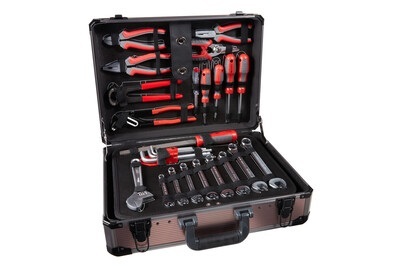 AYCE, AYCE Werkzeugkoffer, Ayce Werkzeugkoffer mit 128 Teilen Chrome Vanadium