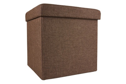 MOOD, MOOD Sitzbox Ottoman S, Mood Sitzbox Ottoman Braun | 38 × 38 × 38 cm