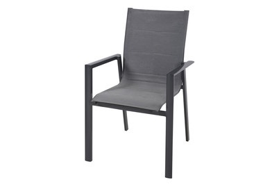 MOOD, MOOD Stapelstuhl MALTA schwarz, Home and More Stapelstuhl Malta Schwarz | 94 × 60.5 × 65 cm