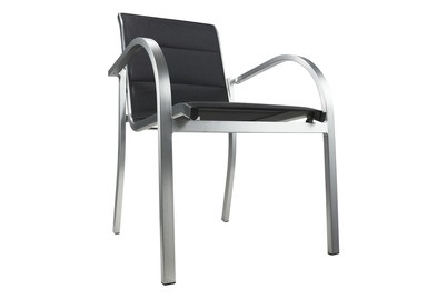 MOOD, MOOD Stapelstuhl PADOVA Schwarz, Home and More Stapelstuhl Padova Schwarz | 83 × 55 × 57 cm