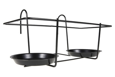 undefined, Topfhalter LISA, Topfhalter Lisa für 2 Töpfe | 38 × 17.5 × 19.5 cm