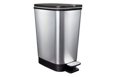 KIS, KIS Abfalleimer CHIC, KIS Abfalleimer Chic Silber | 25 l | 27 x 41 x 45 cm