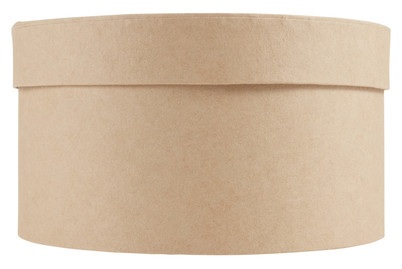 GLOREX, GLOREX Karton-Rundbox, Glorex Karton-Rundbox | 15 × 15 × 7.5 cm