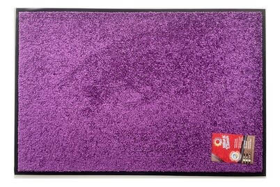 undefined, Türvorlage Wash & Clean, Wash & Clean Türvorlage Violett | 60 × 90 cm