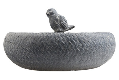 NoName, Gartec Vogelbad Geflochten 28x28x8cm, 