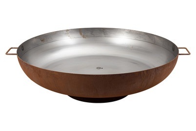 Nouvel, NOUVEL Feuerschale Elegante Ø 85 cm gerostet, Nouvel Feuerschale Elegante Gerosteter Stahl | ? 85 cm