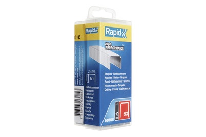 RAPID, RAPID Heftklammern TYP 53, Rapid Heftklammern | 10 mm | 5000 Stück