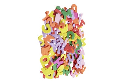 GLOREX, GLOREX Moosgummi Buchstaben, Glorex Moosgummi Buchstaben | 2.5 cm | 150 Stück