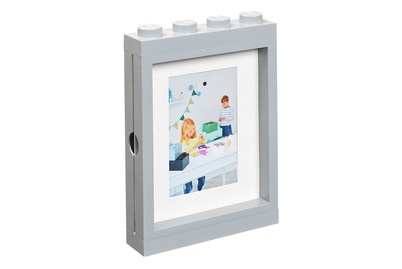 LEGO, LEGO - -Fotorahmen - Grau, LEGO Bilderrahmen Stone Grey