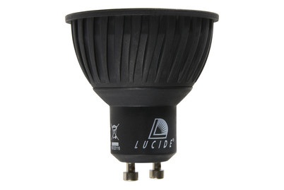 Lucide, LUCIDE LED Leuchtmittel GU10 5W Schwarz, LED-Leuchtmittel Gu10 | 3.5 W