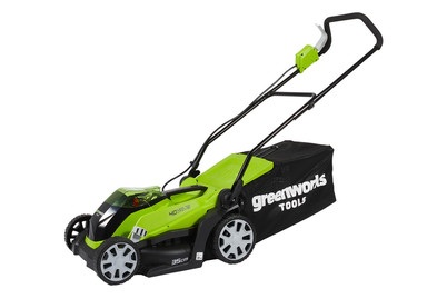 GREENWORKS, GREENWORKS AKKU-Rasenmäher SINGLE 40/35, Greenworks Akku-Rasenmäher Single | 40 V | 35 cm