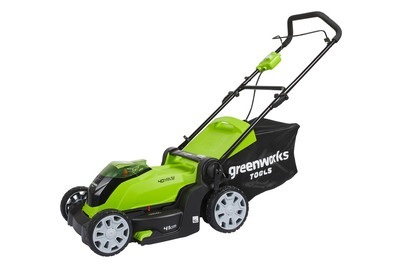 GREENWORKS, GREENWORKS AKKU-Rasenmäher SET CLARK II, Greenworks Akku-Rasenmäher-Set Clark II | 40 V | 2 Ah