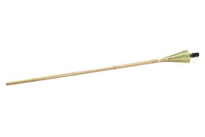undefined, Bambusfackel Hellgruen, Bambusfackel mit Glaseinsatz Hellgrün | 120 cm