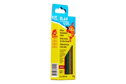 BLANCOL, BLANCOL Glitter Heissklebestift, BLANCOL Heissklebesticks KIDS 32411 7.2x100mm 12 Stück