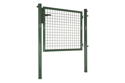 undefined, Gartentor Grün, Gartentor Metall Grün | 100 × 80 cm