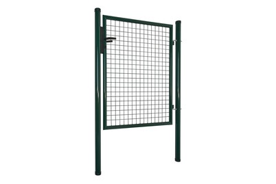 undefined, Gartentor Grün, Gartentor Metall Grün | 100 × 120 cm