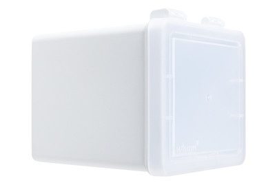 undefined, Organiser, Organiserbox mit Klappdeckel aus Polypropylen | 10 × 9.5 × 10 cm
