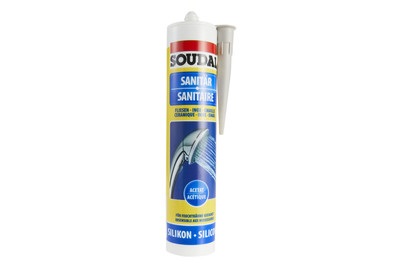 SOUDAL, SOUDAL Sanitär Silikon, Soudal Sanitär-Silikon | 300 ml | Manhattan