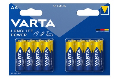 Varta, VARTA Batterie AA Longlife Power 16ST, 
