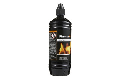 FLAMAN, FLAMAN Anzündhilfe flüssig, Flaman Brennpaste Flasche 1000 ml