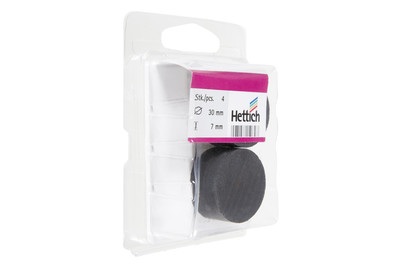 HETTICH, HETTICH Pinnwandmagnet, Hettich Pinnwandmagnet Schwarz | 7 mm | 4 Stück