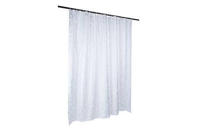 Spirella, SPIRELLA Duschvorhang Textil CREAMY, Spirella Creamy Textilduschvorhang 180x200cm Grau