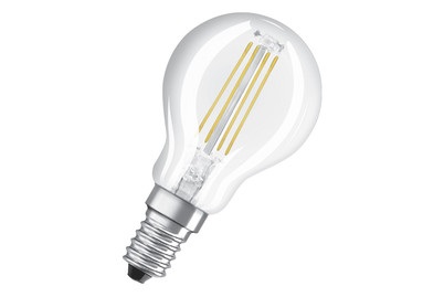 Osram, OSRAM Classic P LED-Lampe E14 4W 2.700K klar 2er, Osram LED-Leuchtmittel E14 Retrofit Classic P | 4 W