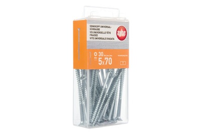 AYCE, AYCE SK Universalholzeschraube Z, Ayce Senkkopf Universalholzschraube | 5 × 70 mm
