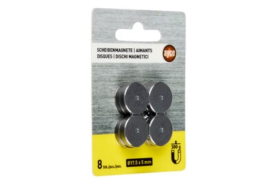 AYCE, AYCE Scheibenmagnete, Ayce Scheibenmagnete | ? 17.5 mm | 8 Stück