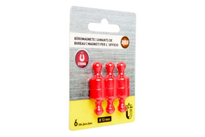 AYCE Büromagnete STARK ROT