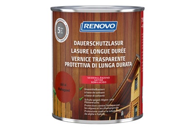 RENOVO, RENOVO Dauerschutzlasur, Renovo Dauerschutzlasur Braun | 0.75 l | 10 m²