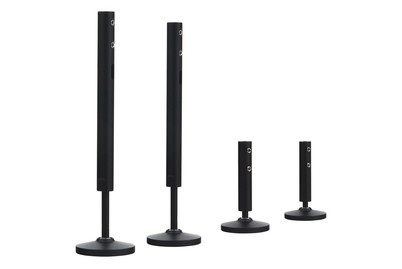 NoName, Seilsystemleuchte-Zubehör schwarz matt, Paulmann Wire Corduo Wall Mount Set 94602 Niedervolt-Seilsystem-Komponente Wandhalter Schwarz (matt)