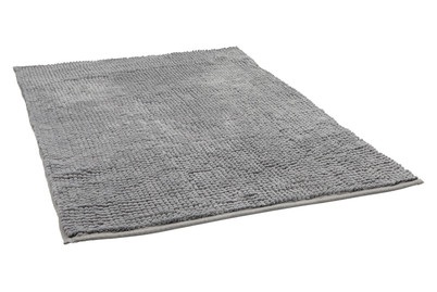 Badteppich Chenille 60X90Cm Grau