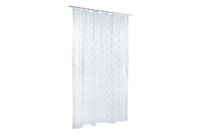 MSV, MSV Duschvorhang PVC, Duschvorhang PVC Ozean | 180 × 200 cm
