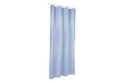 MSV, MSV Duschvorhang, Duschvorhang Blau | 200 × 120 cm