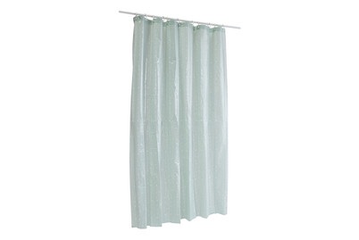 MSV, MSV Duschvorhang PVC, Duschvorhang PVC Herzen | 180 × 200 cm