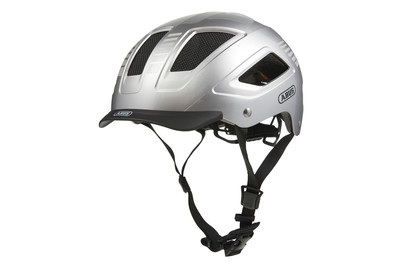 ABUS, ABUS Hyban 2.0 Signal Helm signal silver 2020 M | 52-58cm Trekking & City Helme, Abus Hyban 2.0 - Fahrradhelm Signal Silver M (52 - 58 cm)